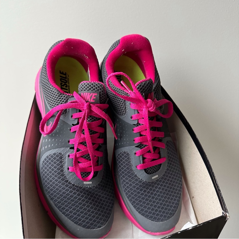 Nike Lunarlon Fitsole Running Shoes Size 7.5